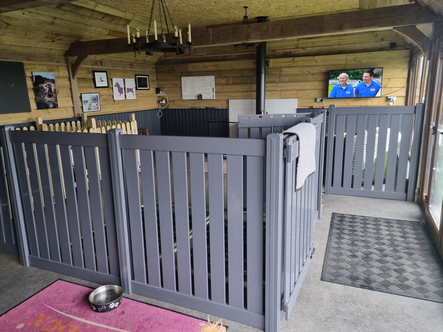 Doggy Daycare Fences and Partitions