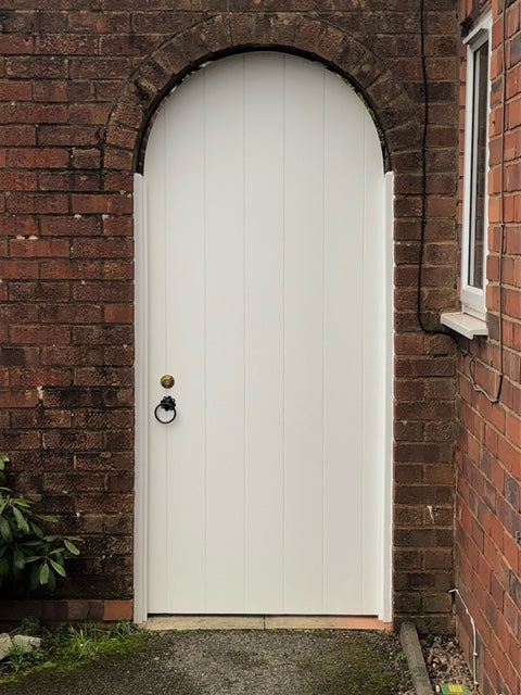 PVC Plastic Side Gate | W: 901 – 1200mm, H: 1800mm | Arched Top