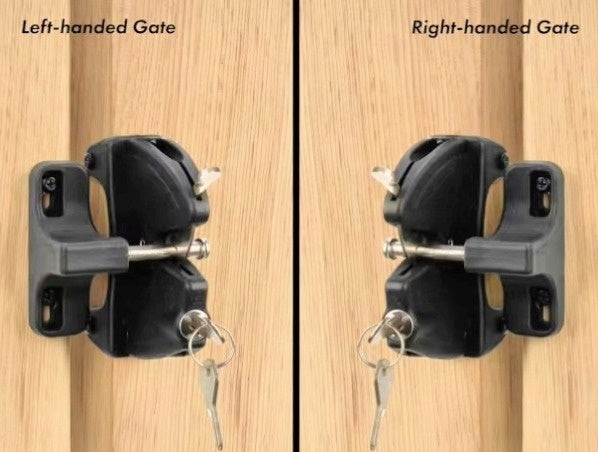 Single Locking Gravity Latch