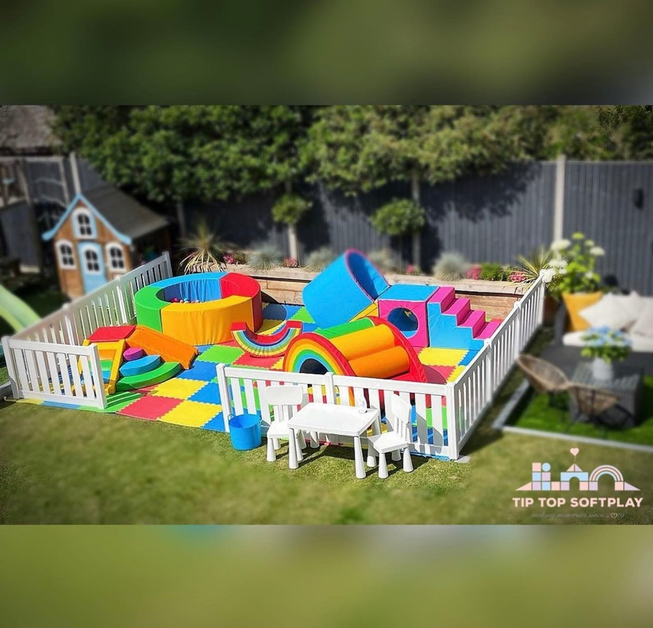 Soft Play Plastic Fencing
