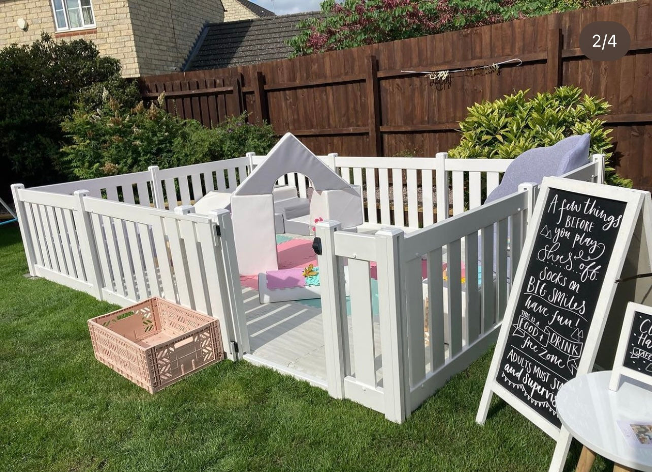Soft Play Plastic Fencing