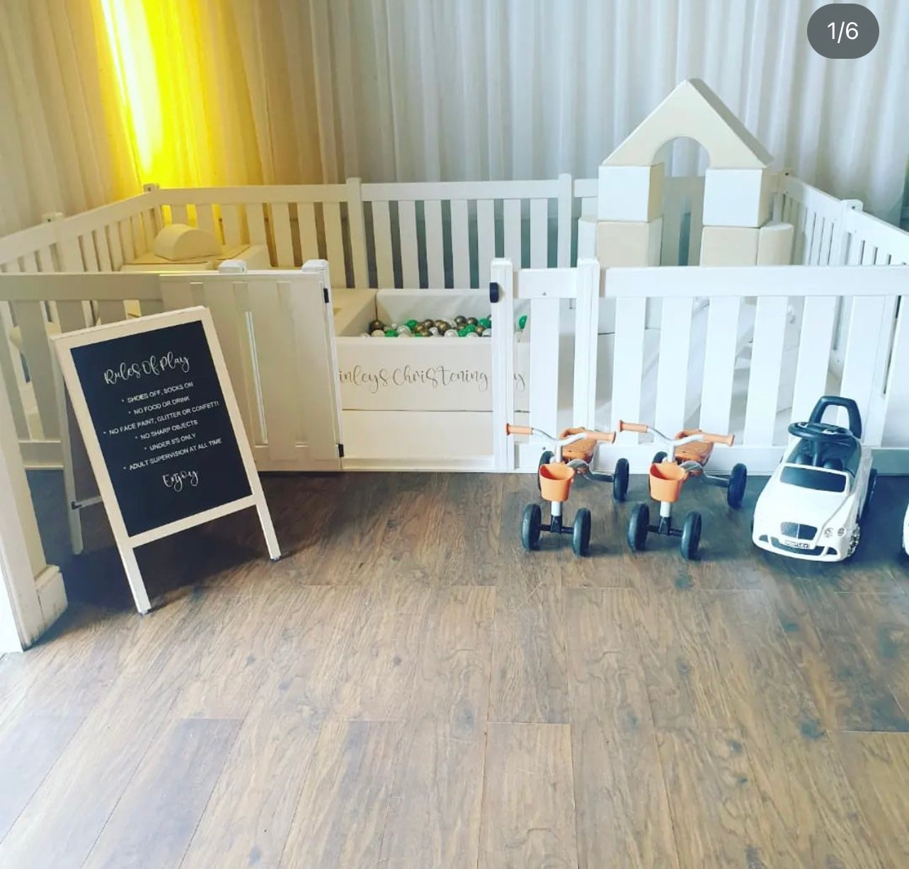 Soft Play Plastic Fencing