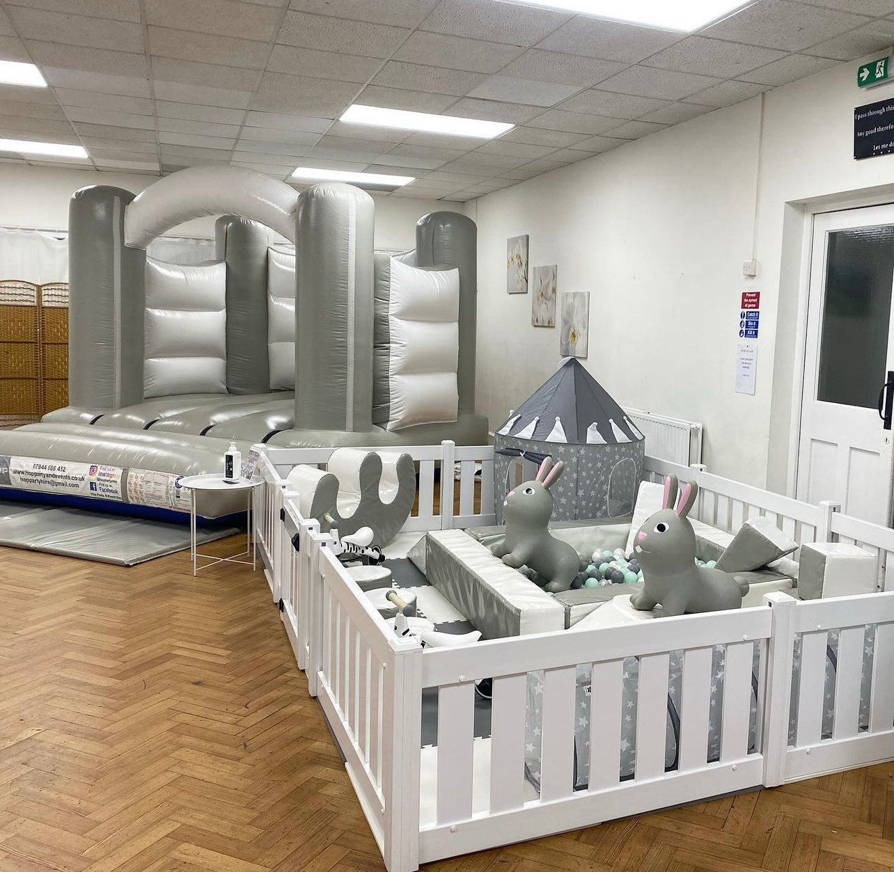 Soft Play Plastic Fencing