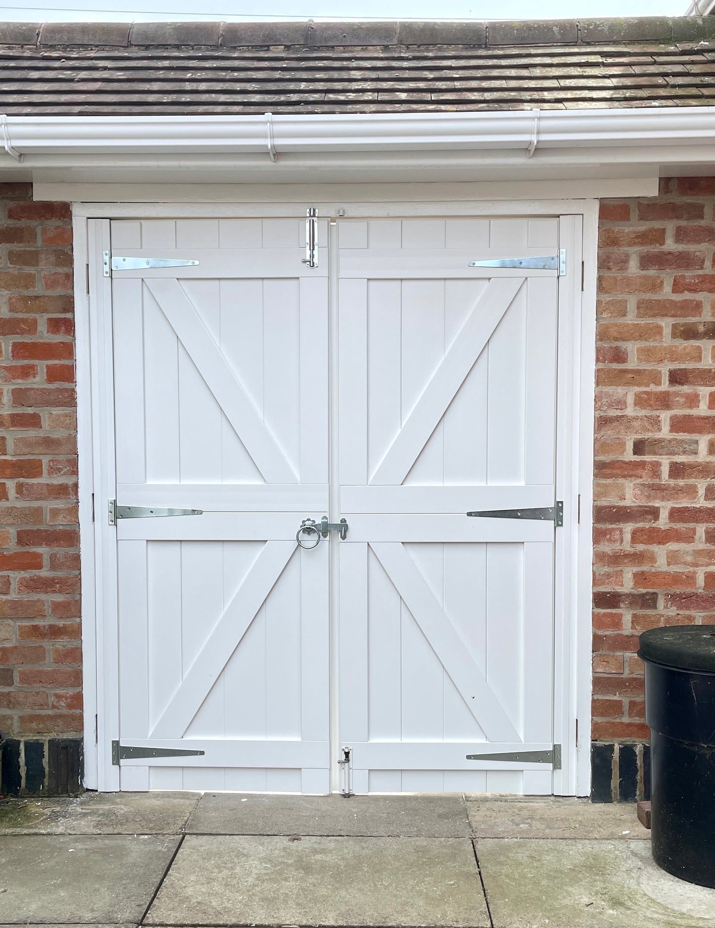 PVC Double Gates for Driveways and Gardens | W: 1500 - 2000mm, H: 1800mm | Flat Top