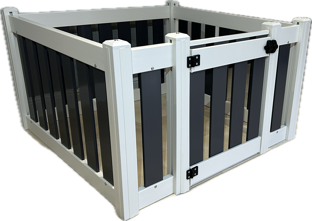 Baby and Toddler Playpen with Gate - 4 Panel