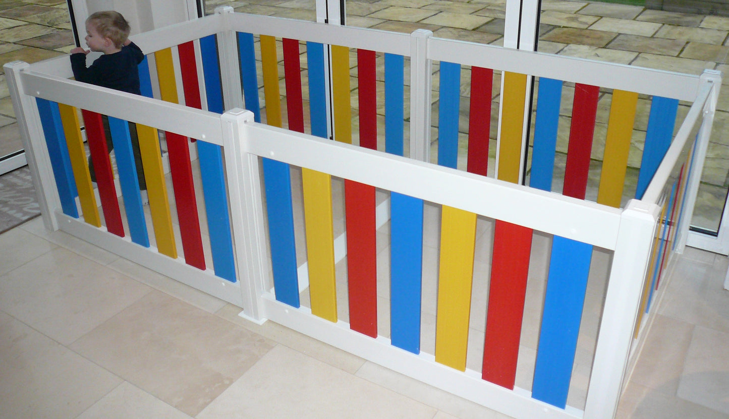Baby and Toddler Playpen - 6 Panel - No Gate