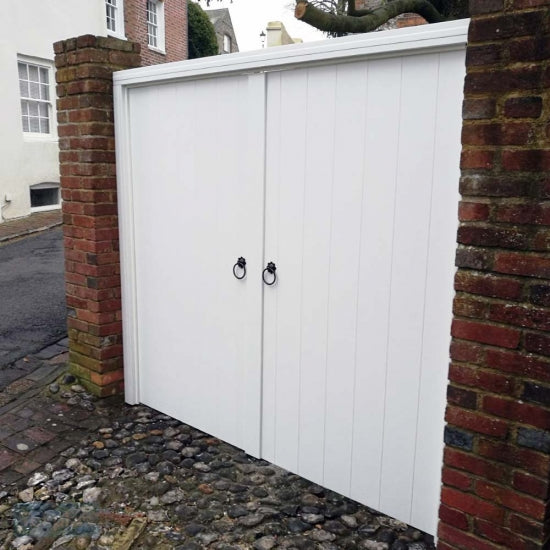 PVC Double Gates for Driveways and Gardens | W: 2401 - 2750mm, H: 1800mm | Flat Top