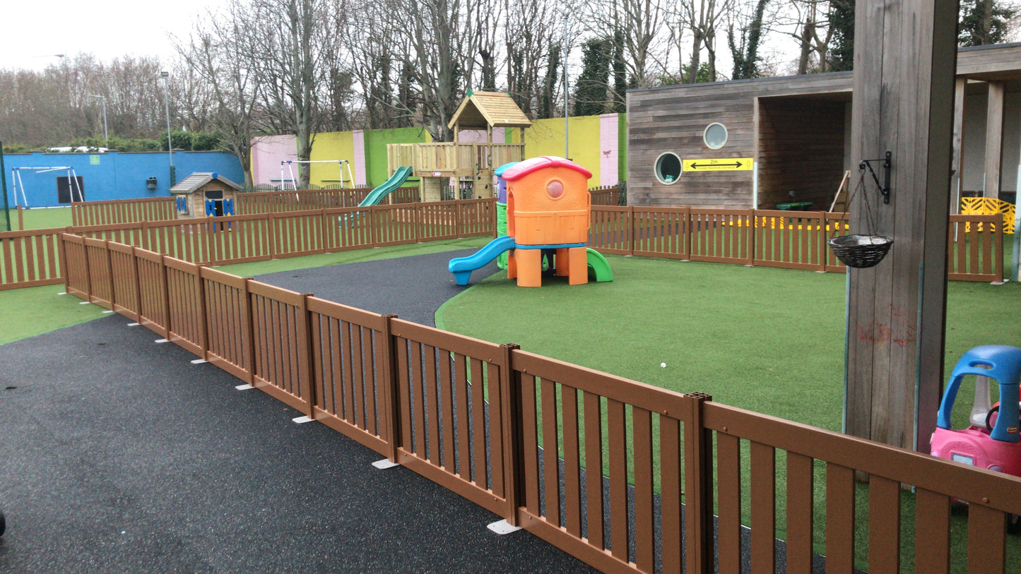 Plastic Picket Fencing