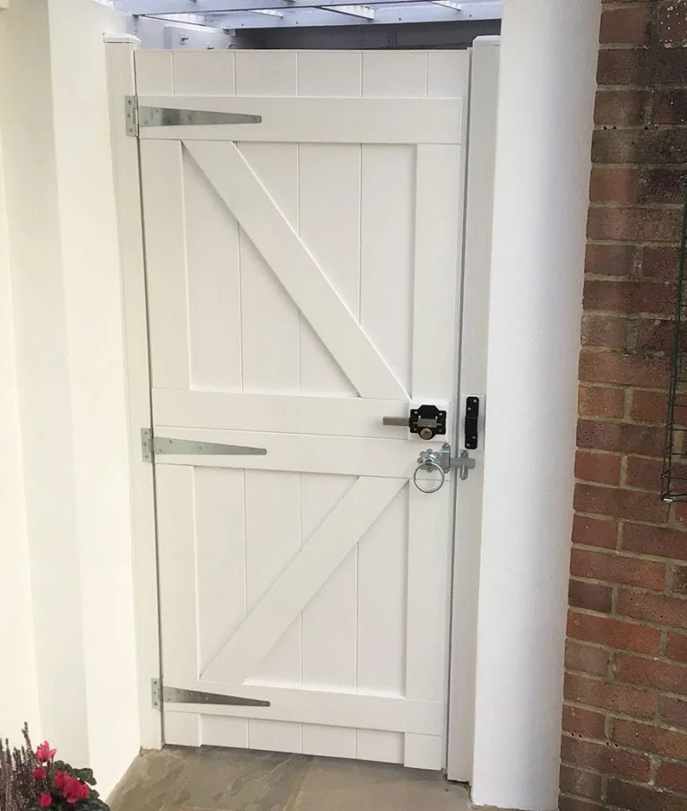 PVC Garden Gate White
