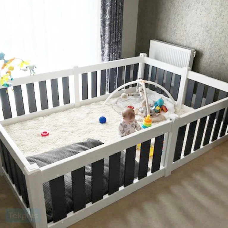 Baby & Toddler Ball Pit Playpen - 6 Panel