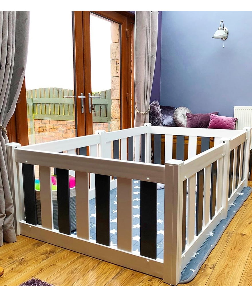 Baby and Toddler Playpen - 6 Panel - No Gate