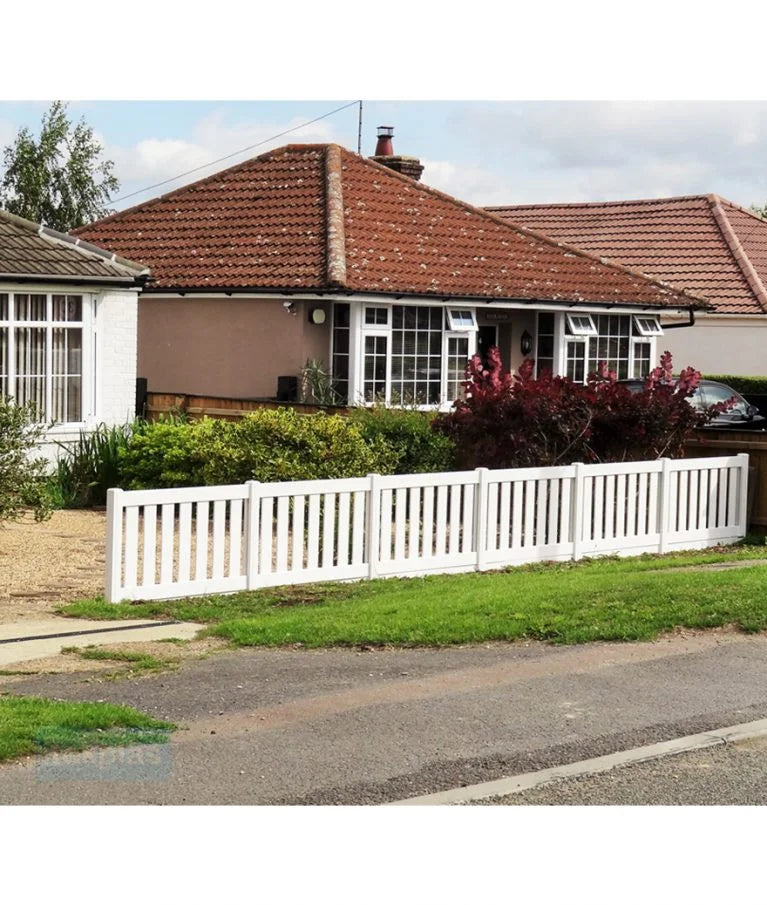 Plastic Picket Fencing