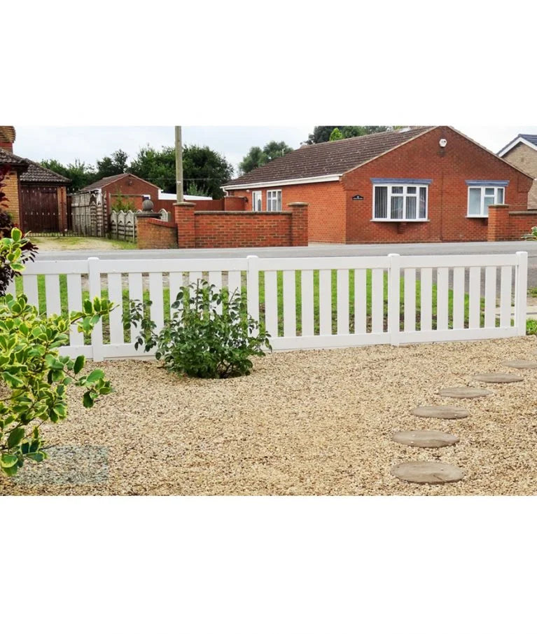 Plastic Picket Fencing