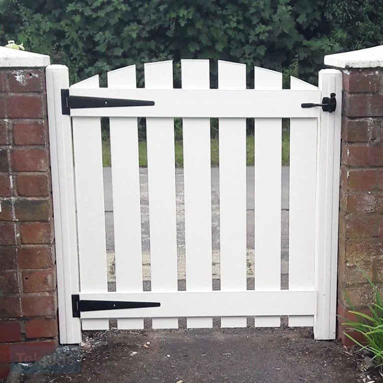 Plastic Path Gate Slatted | Arched Top | W: 600 - 1200mm, H: 900mm