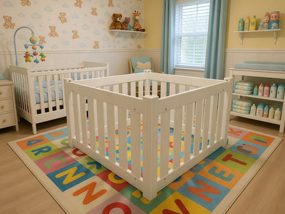 Baby and Toddler Playpen - 4 Panel - No Gate