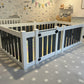Baby and Toddler Playpen with Gate - 6 Panel