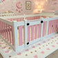 Baby and Toddler Playpen with Gate - 6 Panel
