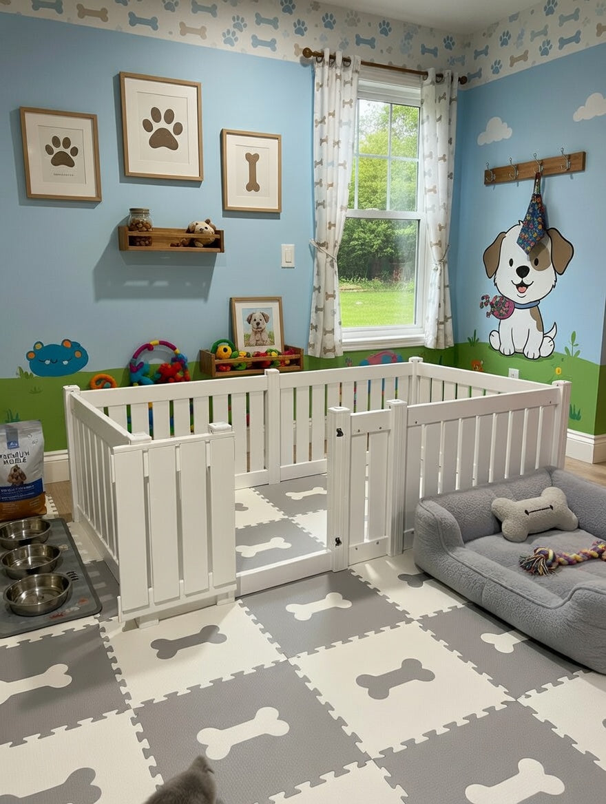 Puppy Playpen | 6 Panel