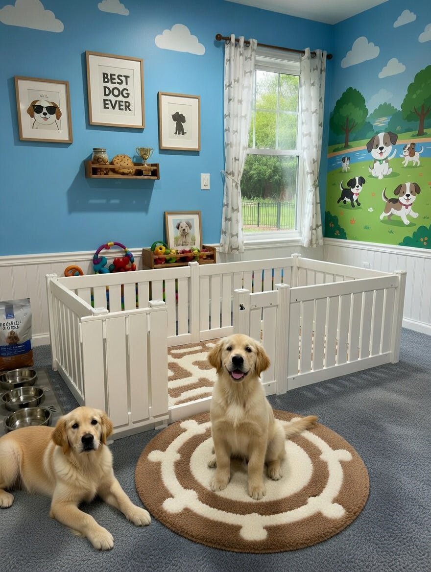 Puppy Playpen | 6 Panel