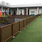Plastic Picket Fencing