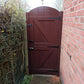 PVC Plastic Side Gate | W: 1201 - 1400mm, H: 1800mm | Arched Top