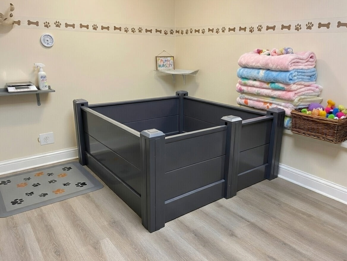 Budget Whelping Box – Modular & Easy-Clean