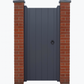 PVC Plastic Side Gate | W: 901 – 1200mm, H: 1800mm | Flat Top
