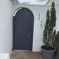 PVC Plastic Side Gate | W: 1201 - 1400mm, H: 1800mm | Arched Top