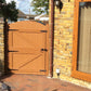 PVC Plastic Side Gate | W: 1201 - 1400mm, H: 1800mm | Arched Top