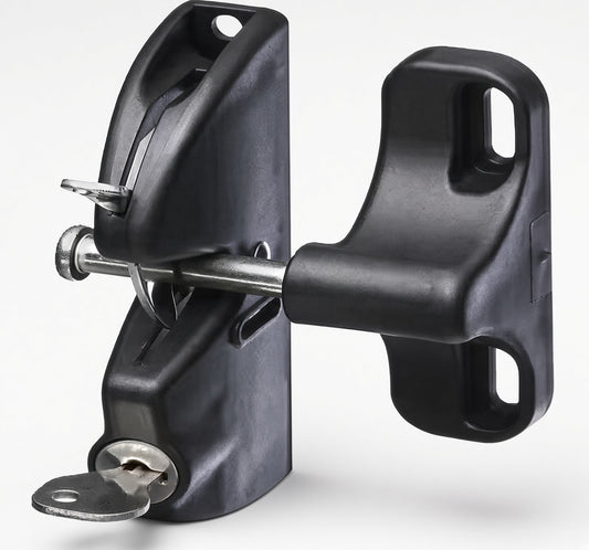 Single Locking Gravity Latch