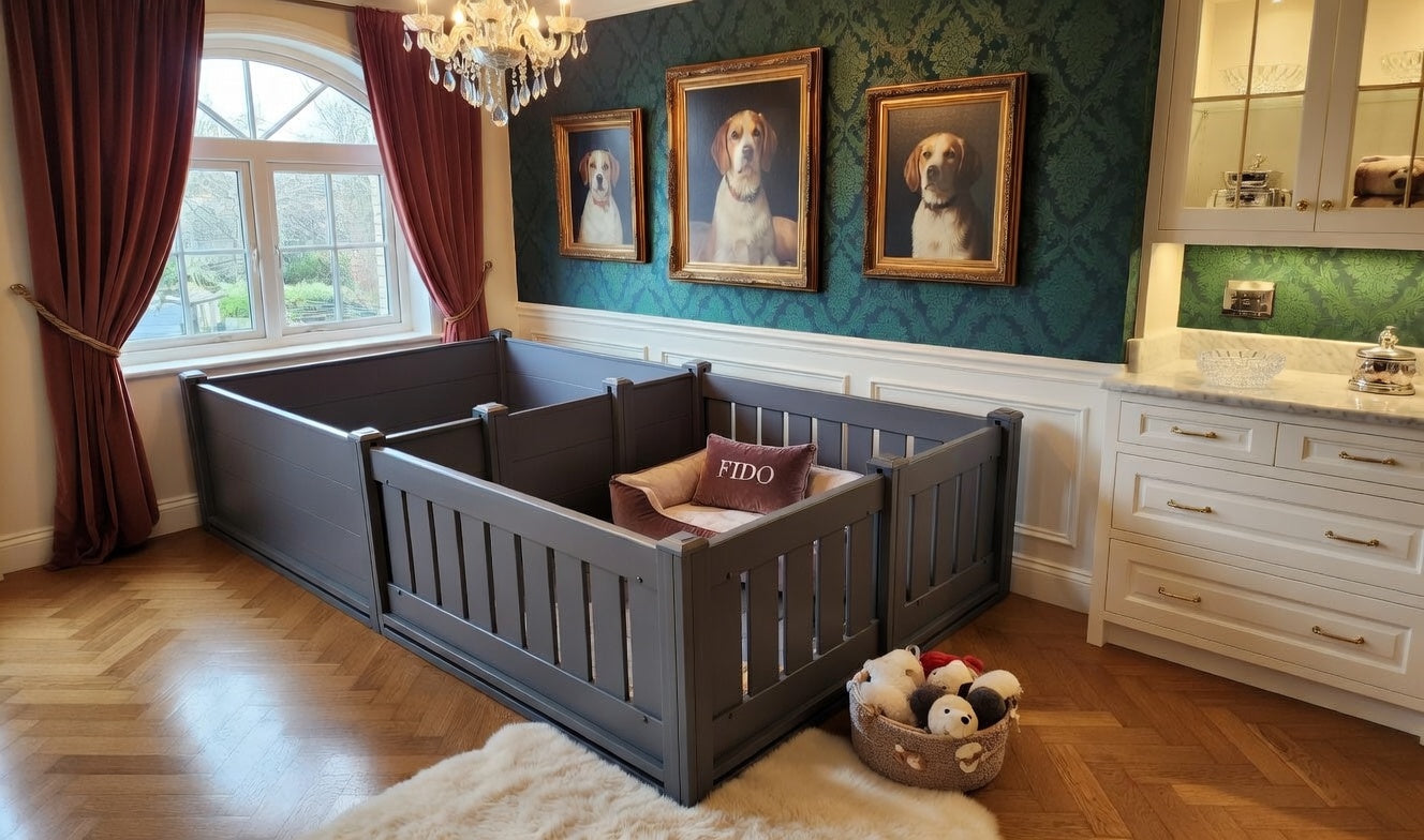 Whelping Box with Playpen