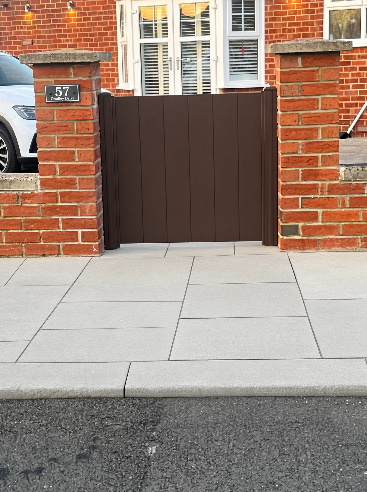 Plastic Path Gate | Flat Top | W: 600 - 1200mm, H: 900mm
