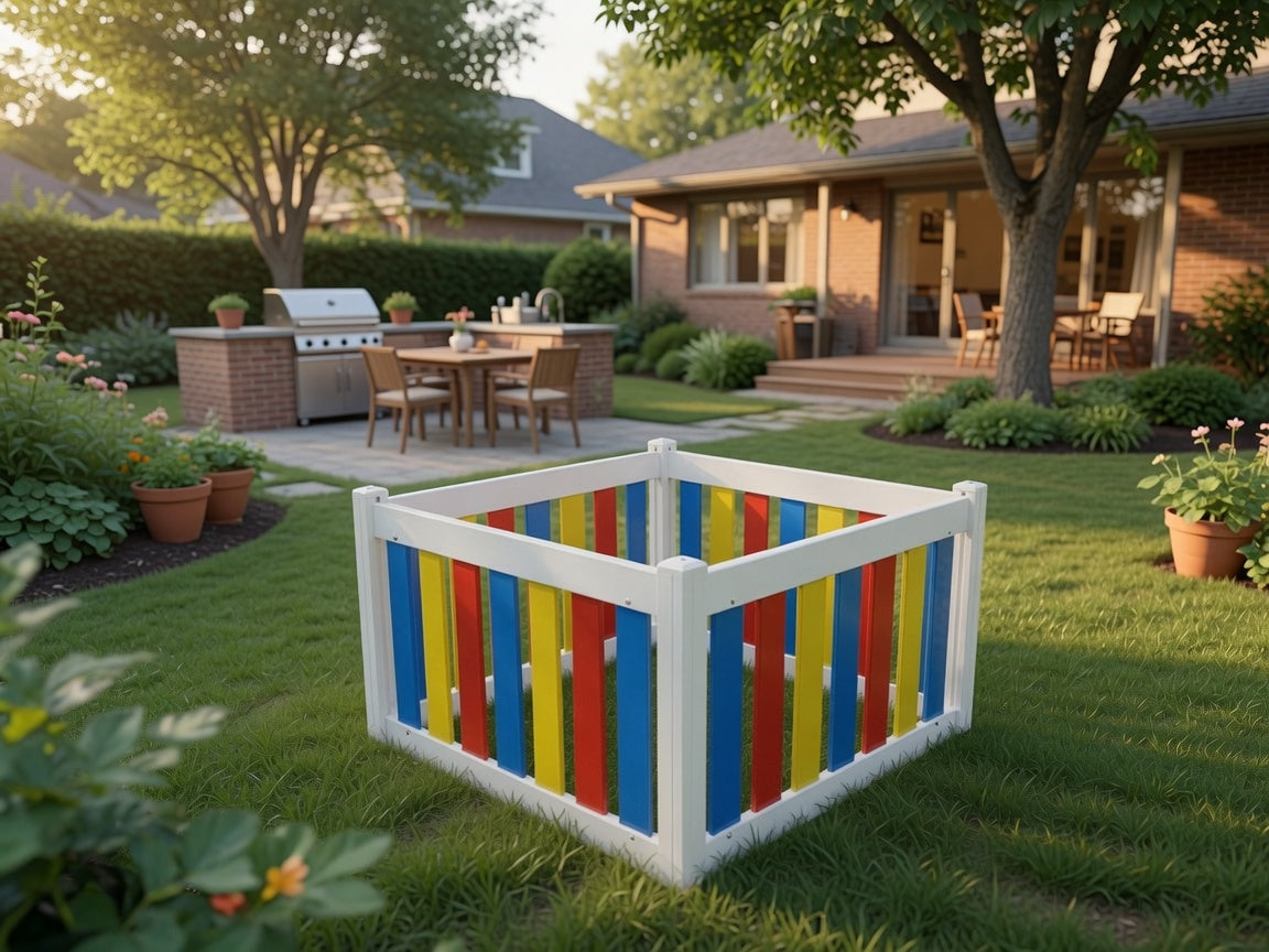 Outdoor Garden Playpen 4 Panel
