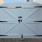 PVC Double Gates for Driveways and Gardens | W: 1500 - 2000mm, H: 1800mm | Arched Top