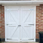 PVC Double Gates for Driveways and Gardens | W: 2001 - 2400mm, H: 1800mm | Flat Top