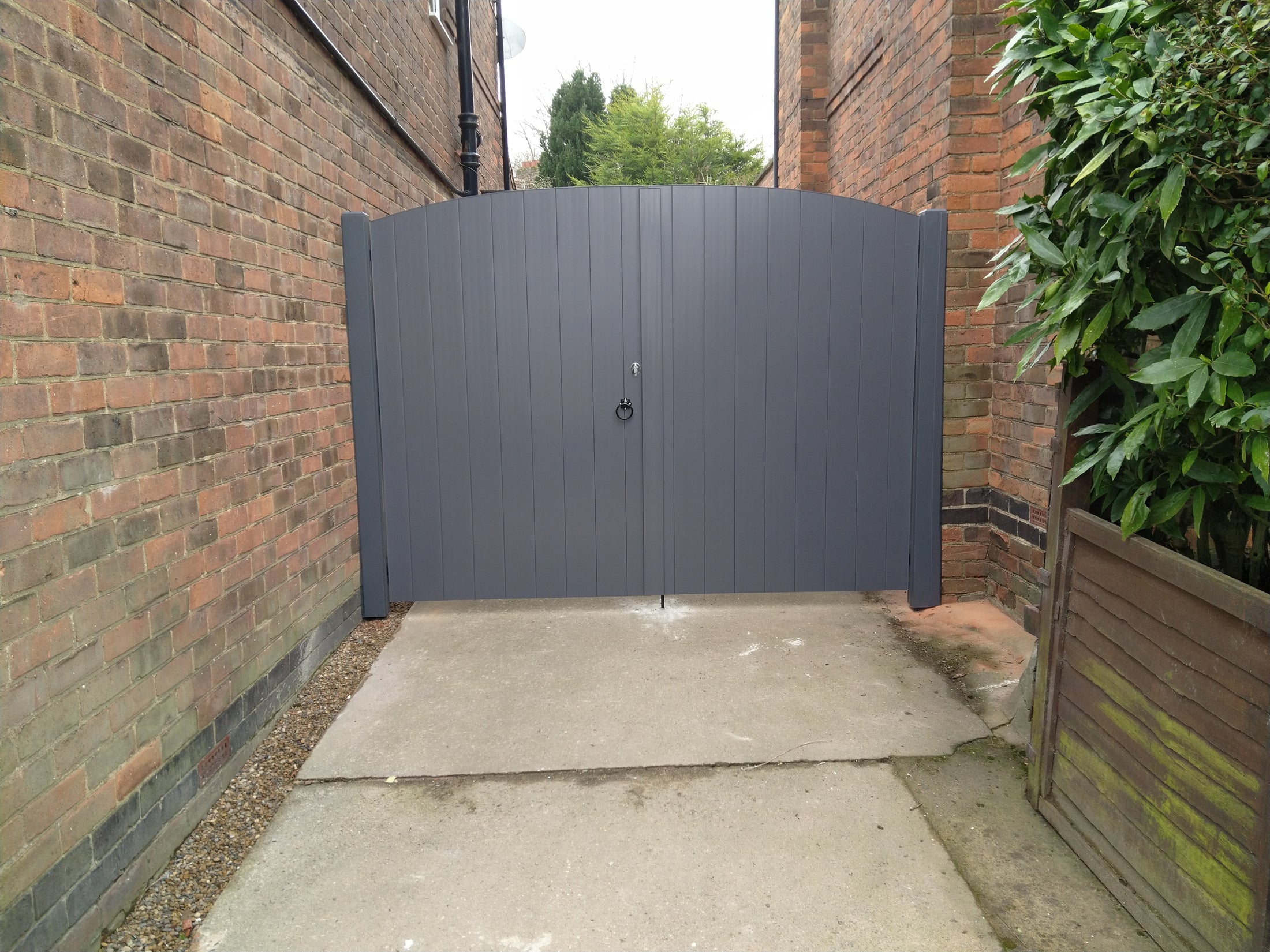 PVC Double Gates for Driveways and Gardens | W: 1500 - 2000mm, H: 1800 ...