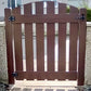 Plastic Path Gate Slatted | Arched Top | W: 600 - 1200mm, H: 900mm