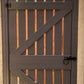 Plastic Slatted Side Gate Full Screen | W: 600 - 900mm, H: 1800mm | Flat Top