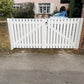 Slatted Double Driveway Gate | W: 1500 mm - 1950 mm, H: 1100 mm (Standard)