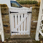 Garden Path Gate Slatted | Flat Top | W: 600 - 1200mm, H: 900mm