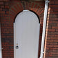PVC Plastic Side Gate | W: 1201 - 1400mm, H: 1800mm | Arched Top