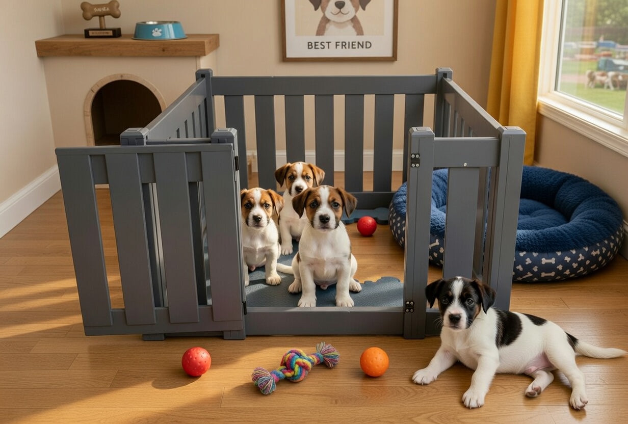 Puppy Playpen | 4 Panel