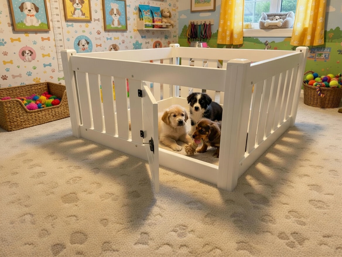 Puppy Playpen | 4 Panel