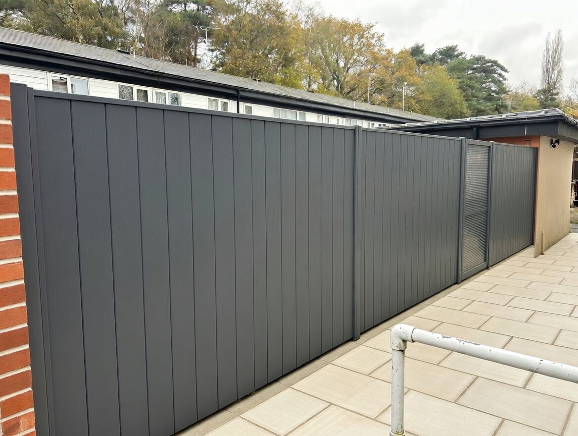 6ft High uPVC Garden Fence Panel (1800mm)