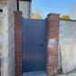 PVC Plastic Side Gate | W: 1201 – 1400mm, H: 1800mm | Flat Top