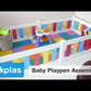 Best Baby Playpens Multicoloured