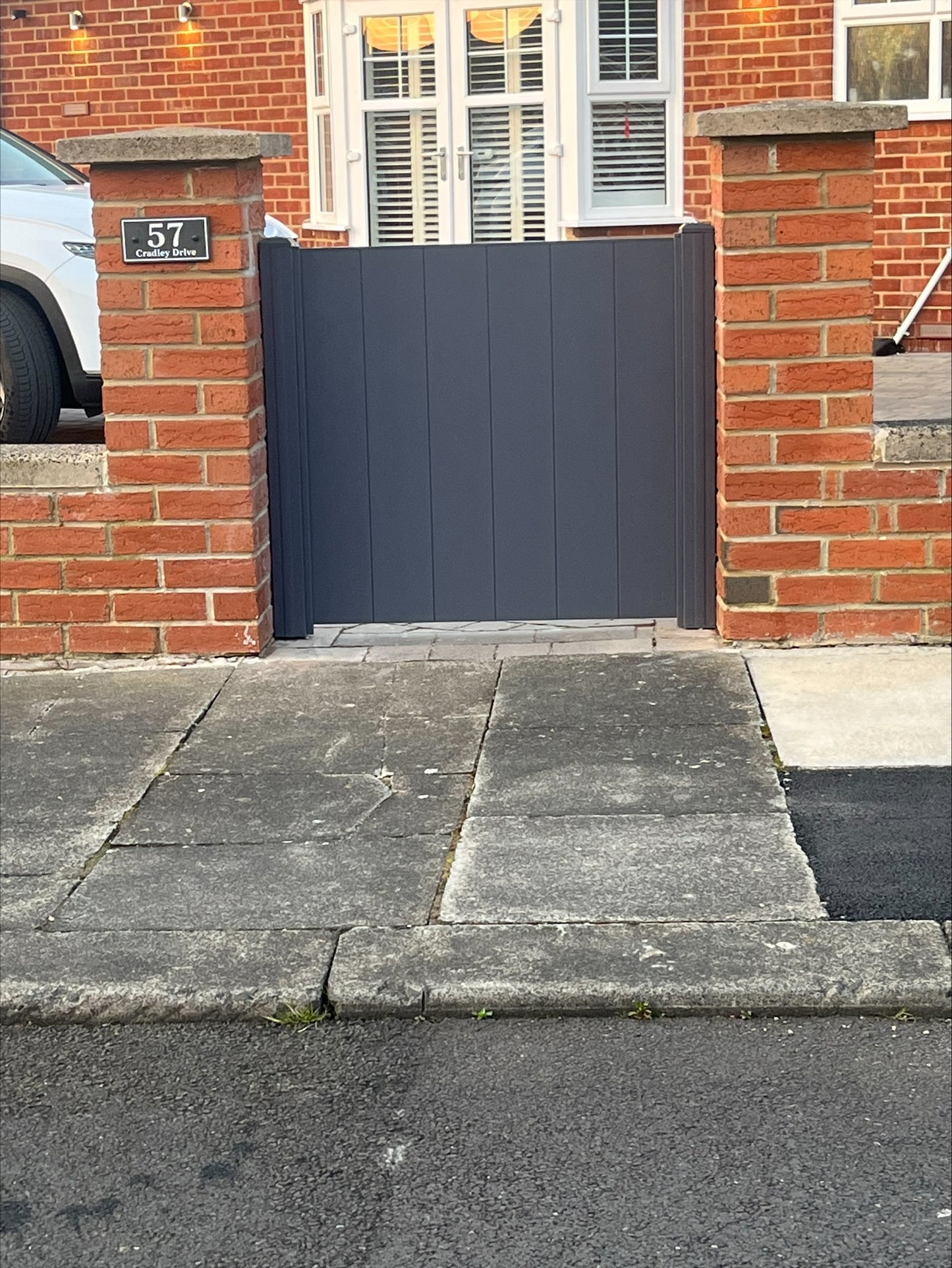 Plastic Path Gate | Flat Top | W: 600 - 1200mm, H: 900mm