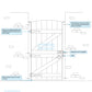 PVC Plastic Side Gate | W: 600 – 900mm, H: 1800mm | Arched Top