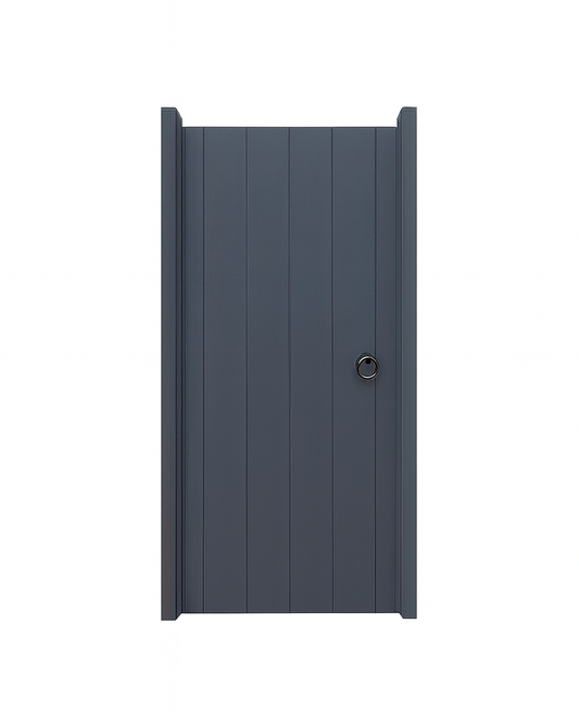 PVC Plastic Side Gate | W: 600 - 900mm, H: 1800mm | Flat Top