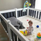 Baby and Toddler Playpen - 6 Panel - No Gate